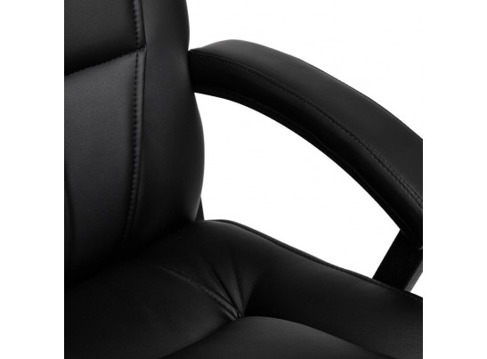 Кресло BERGAMO хром (кожзам/черный) в Набережных Челнах