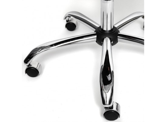 Кресло BERGAMO хром (кожзам/черный) в Набережных Челнах