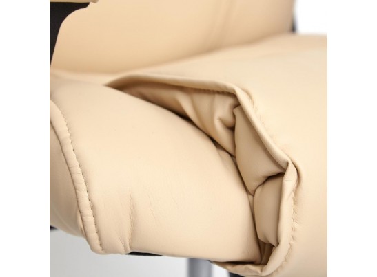 Кресло BERGAMO хром (кожзам/бежевый) в Набережных Челнах