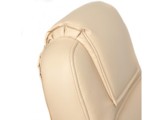 Кресло BERGAMO хром (кожзам/бежевый) в Набережных Челнах