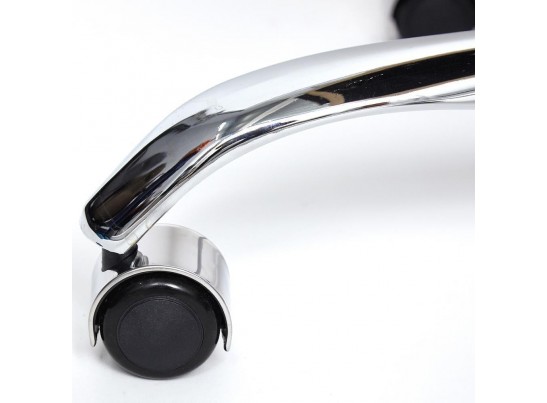 Кресло BERGAMO хром (кожзам/бежевый) в Набережных Челнах