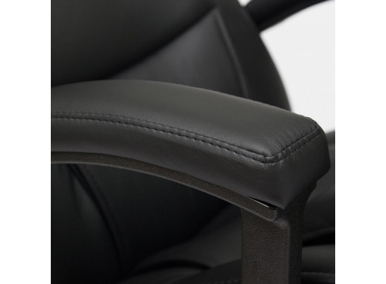 Кресло BERGAMO (кожзам/черный) в Набережных Челнах