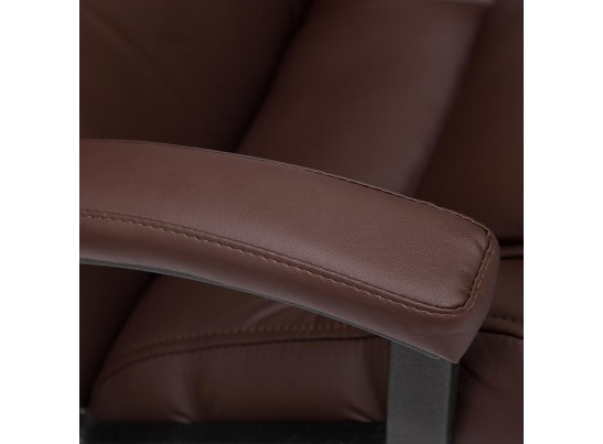 Кресло BERGAMO (кожзам/коричневый) в Набережных Челнах