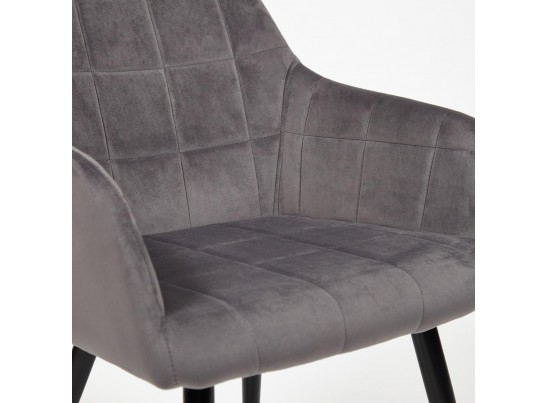 Кресло BEATA (mod. 8266/металл/ткань/серый/черный) в Набережных Челнах