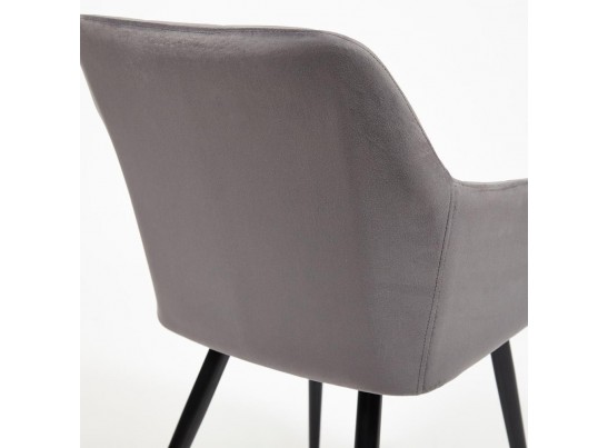 Кресло BEATA (mod. 8266/металл/ткань/серый/черный) в Набережных Челнах