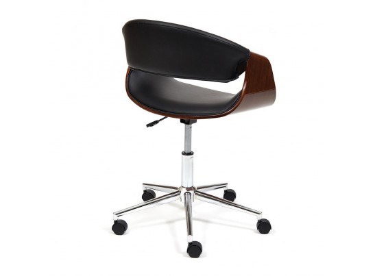 Кресло BEND (орех/кожзам/черный) в Набережных Челнах