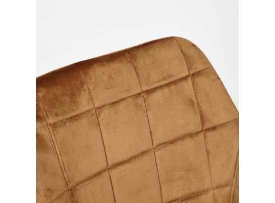 Кресло BEATA (mod. 8266/металл/ткань/коричневый) в Набережных Челнах