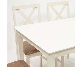 Обеденный комплект эконом Хадсон (стол + 4 стула)/ Hudson Dining Set