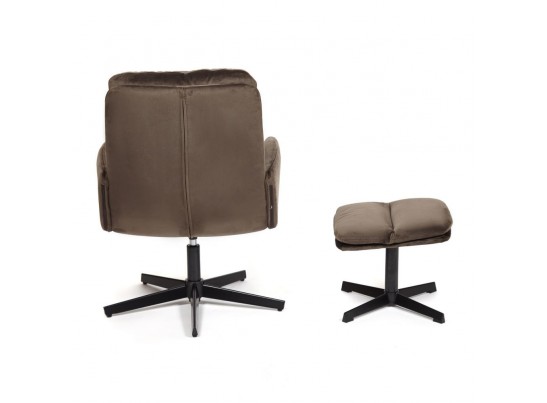 Кресло ALFRED с банкеткой (mod. DM7574-1)