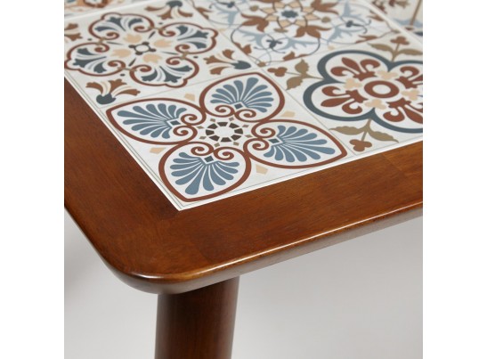 CT3052 Tanger стол с плиткой