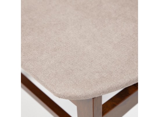 Стул с мягким сиденьем Rabat (дерево гевея/Тёмный Дуб) в Набережных Челнах