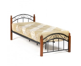 Кровать AT-8077 Wood slat base 90*200