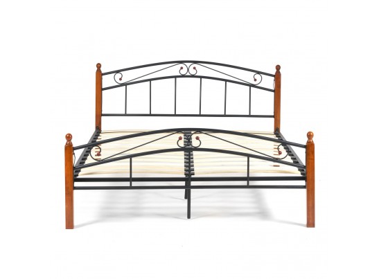 Кровать AT-8077 Wood slat base