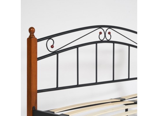 Кровать AT-8077 Wood slat base