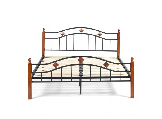 Кровать AT-126 Wood slat base