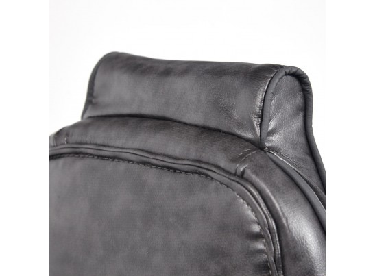 Кресло ARENA (кожзам/серый/черный) в Набережных Челнах