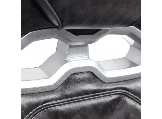 Кресло ARENA (кожзам/серый/черный) в Набережных Челнах