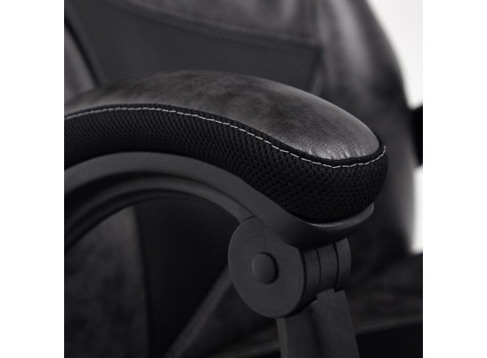 Кресло ARENA (кожзам/серый/черный) в Набережных Челнах