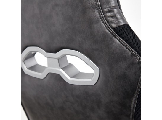 Кресло ARENA (кожзам/серый/черный) в Набережных Челнах