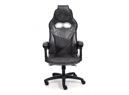 Кресло ARENA (кожзам/серый/черный) в Набережных Челнах