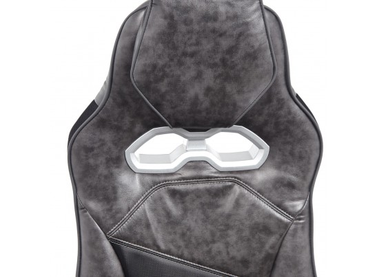 Кресло ARENA (кожзам/серый/черный) в Набережных Челнах