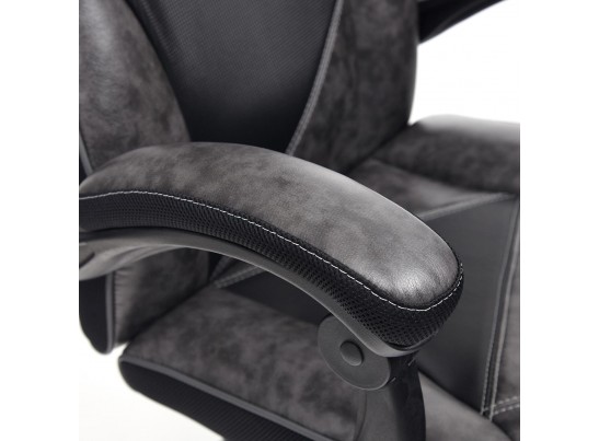 Кресло ARENA (кожзам/серый/черный) в Набережных Челнах