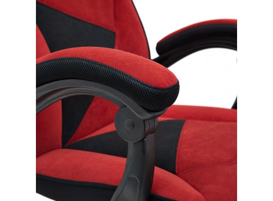 Кресло ARENA (флок/бордовый/черный) в Набережных Челнах