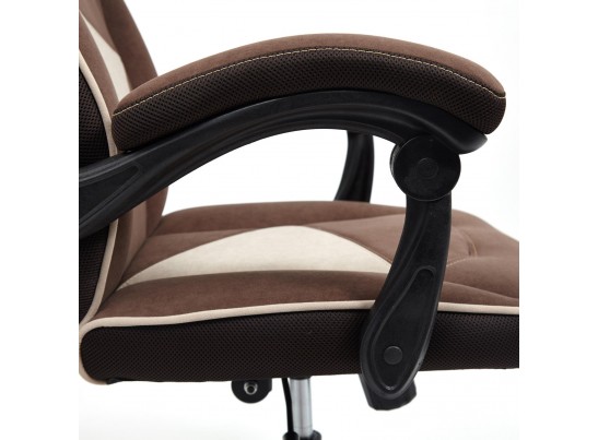 Кресло ARENA (флок/коричневый/бежевый) в Набережных Челнах