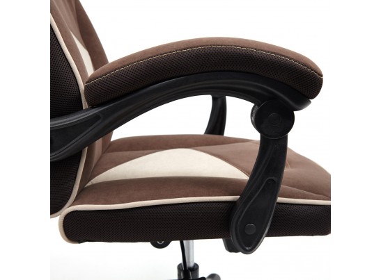 Кресло ARENA (флок/коричневый/бежевый) в Набережных Челнах