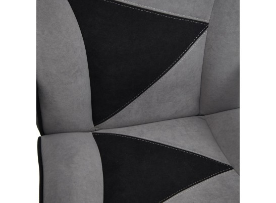 Кресло ARENA (флок/серый/черный) в Набережных Челнах