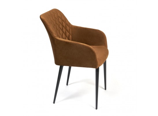 Кресло BREMO (mod. 708/ткань/металл/коричневый/черный) в Набережных Челнах