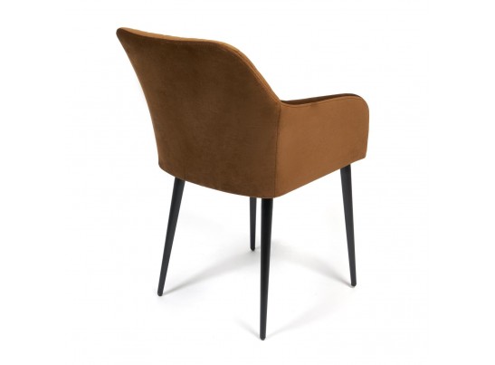 Кресло BREMO (mod. 708/ткань/металл/коричневый/черный) в Набережных Челнах