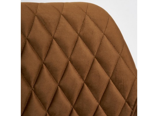 Кресло BREMO (mod. 708/ткань/металл/коричневый/черный) в Набережных Челнах