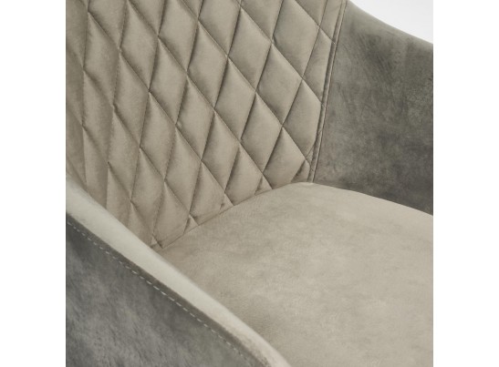 Кресло BREMO (mod. 708/ткань/металл/серый/черный) в Набережных Челнах