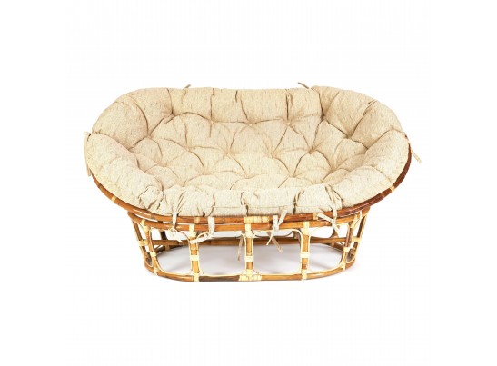 Кресло "MAMASAN ECO SKIN" / с подушкой /