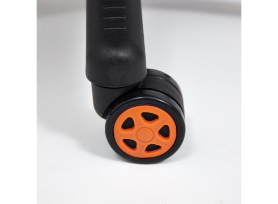 Кресло ARENA (флок/ткань/молочный/оранжевый) в Набережных Челнах