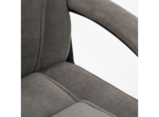 Кресло BERGAMO (флок серый) в Набережных Челнах