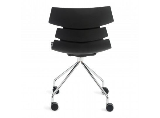 Стул офисный HANSEN (mod. 606-1) черный/хром