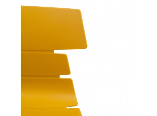 Стул HANSEN (mod. 622N) оранжевый/черный