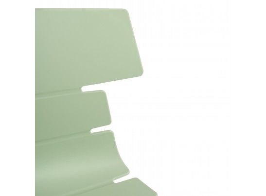 Стул HANSEN (mod. 622N) фисташковый/черный