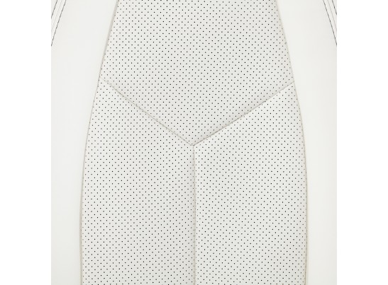 Кресло BOSS люкс хром (кожзам/белый) в Набережных Челнах