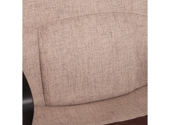 Кресло ADVANCE (ткань/кожзам/светло-коричневый/коричневый) в Набережных Челнах