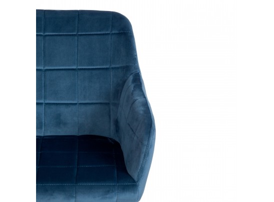 Кресло BEATA (mod. 8266/металл/ткань/синий/черный) в Набережных Челнах