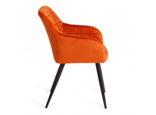 Кресло BEATA (mod. 8266/металл/ткань/рыжий/черный) в Набережных Челнах