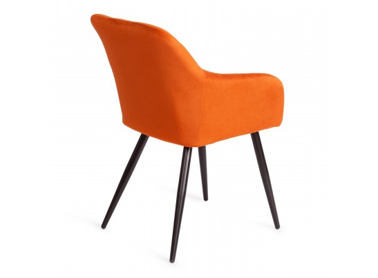 Кресло BEATA (mod. 8266/металл/ткань/рыжий/черный) в Набережных Челнах