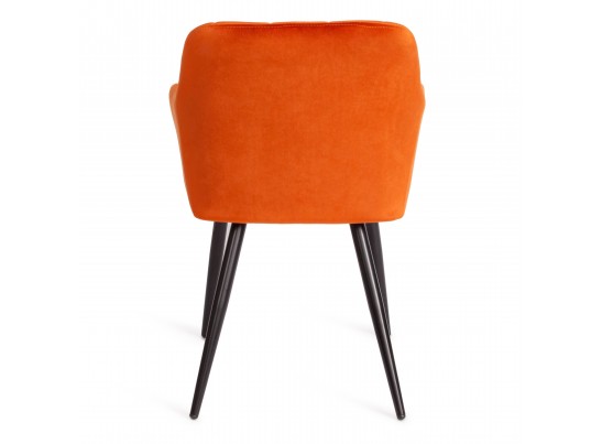 Кресло BEATA (mod. 8266/металл/ткань/рыжий/черный) в Набережных Челнах