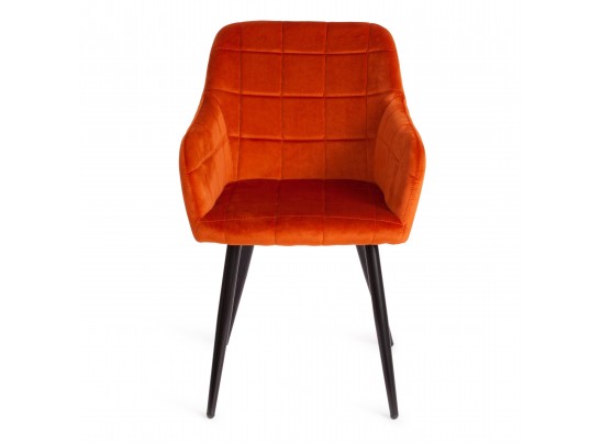 Кресло BEATA (mod. 8266/металл/ткань/рыжий/черный) в Набережных Челнах