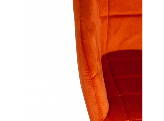 Кресло BEATA (mod. 8266/металл/ткань/рыжий/черный) в Набережных Челнах