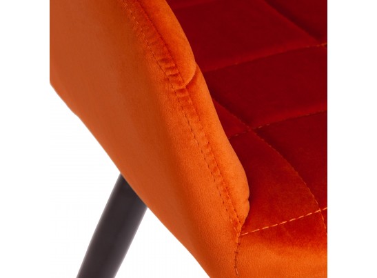 Кресло BEATA (mod. 8266/металл/ткань/рыжий/черный) в Набережных Челнах