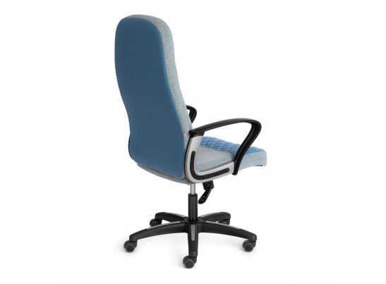 Кресло ADVANCE (ткань/кожзам/голубой) в Набережных Челнах